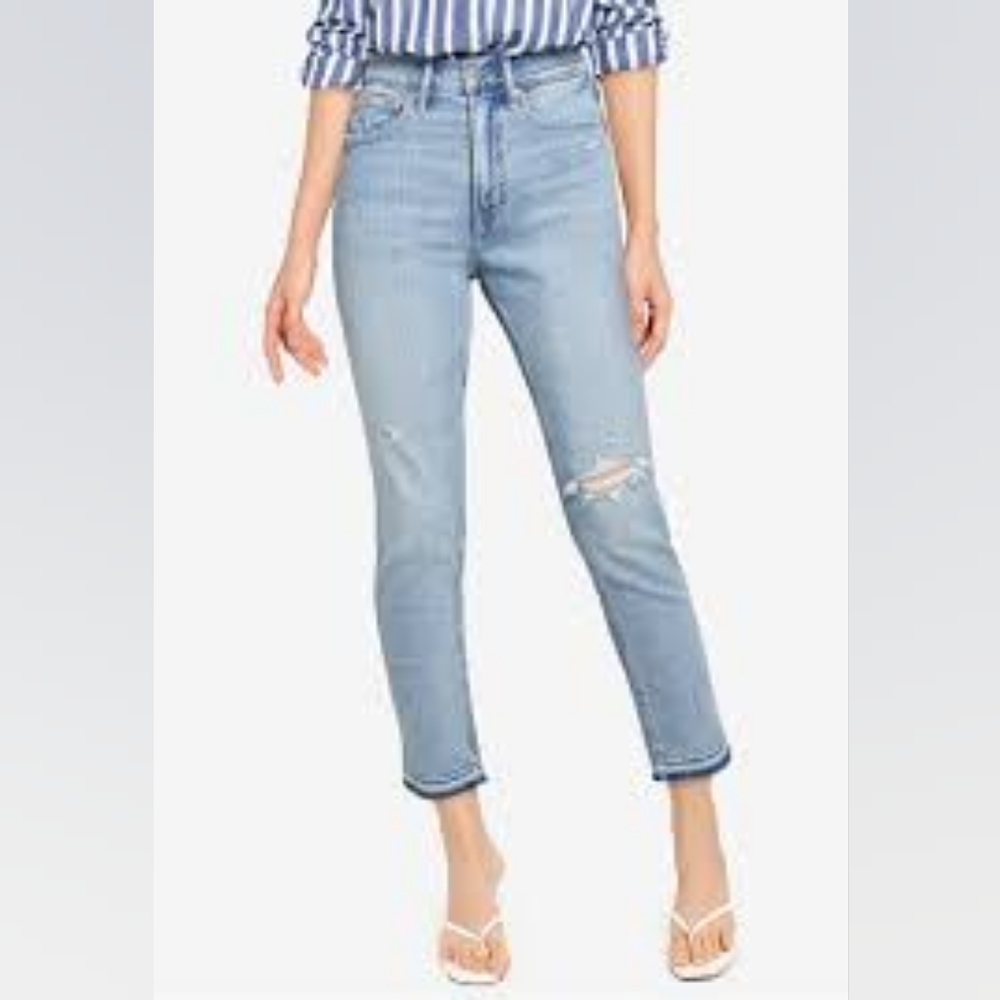 Gap womens cigarette high rise jeans